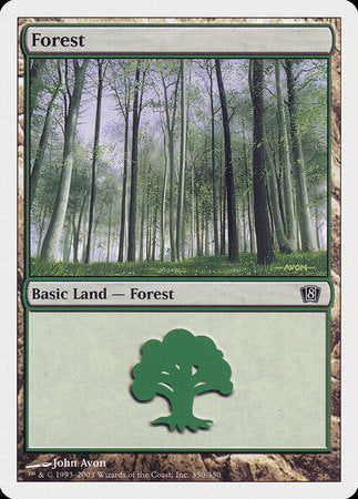 Forest (350) [Eighth Edition] | Rook's Games and More