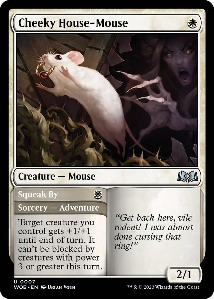 Cheeky House-Mouse [Wilds of Eldraine] | Rook's Games and More