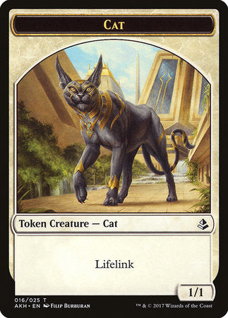Cat Token [Amonkhet Tokens] | Rook's Games and More