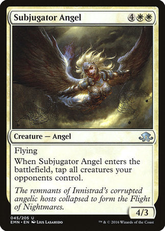 Subjugator Angel [Eldritch Moon] | Rook's Games and More
