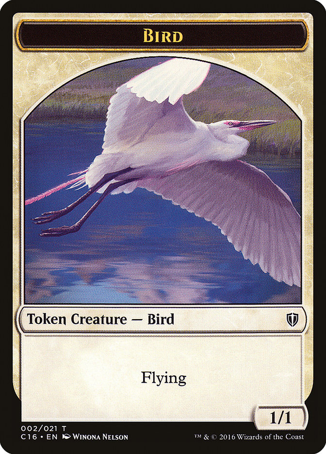 Bird (002/021) [Commander 2016 Tokens] | Rook's Games and More