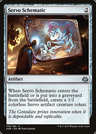 Servo Schematic [Aether Revolt] | Rook's Games and More