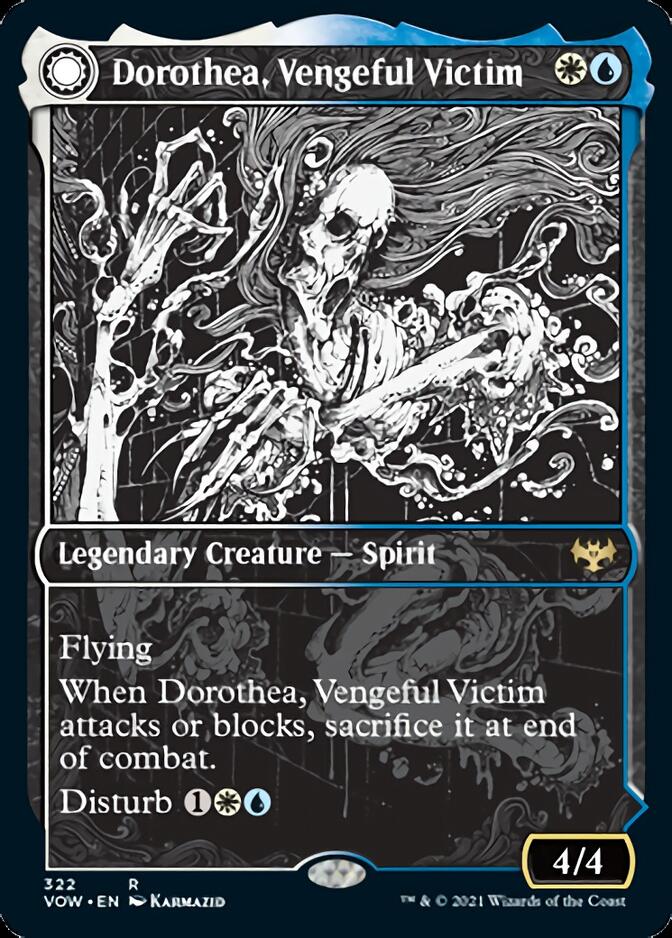 Dorothea, Vengeful Victim // Dorothea's Retribution (Showcase Eternal Night) [Innistrad: Crimson Vow] | Rook's Games and More