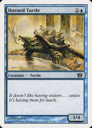 Horned Turtle [Eighth Edition] | Rook's Games and More