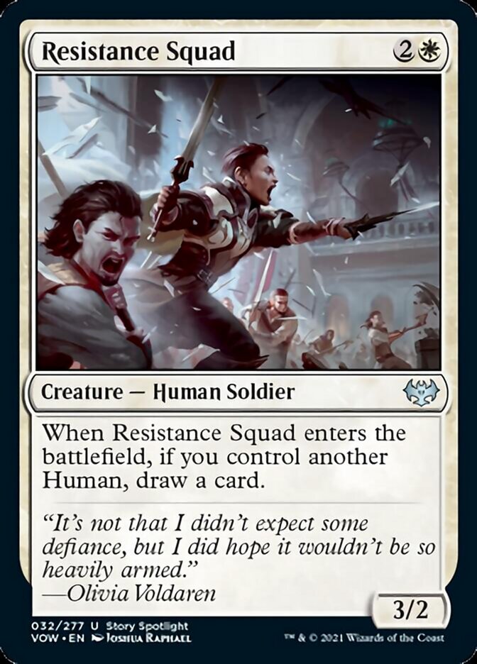 Resistance Squad [Innistrad: Crimson Vow] | Rook's Games and More