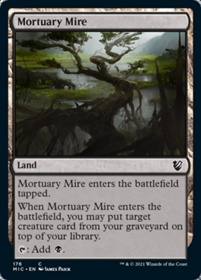 Mortuary Mire [Innistrad: Midnight Hunt Commander] | Rook's Games and More