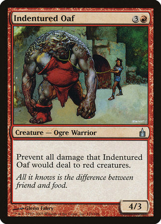 Indentured Oaf [Ravnica: City of Guilds] | Rook's Games and More