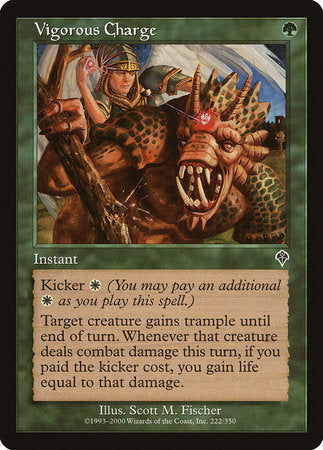 Vigorous Charge [Invasion] | Rook's Games and More