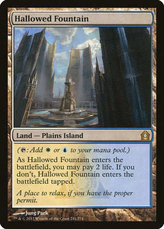 Hallowed Fountain [Return to Ravnica] | Rook's Games and More
