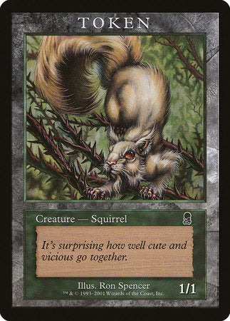 Squirrel Token (Odyssey) [Magic Player Rewards 2002] | Rook's Games and More