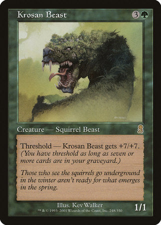 Krosan Beast [Odyssey] | Rook's Games and More