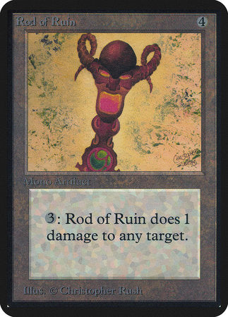 Rod of Ruin [Limited Edition Alpha] | Rook's Games and More