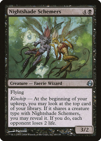 Nightshade Schemers [Morningtide] | Rook's Games and More