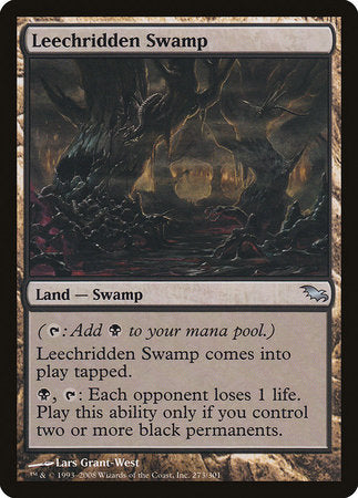 Leechridden Swamp [Shadowmoor] | Rook's Games and More