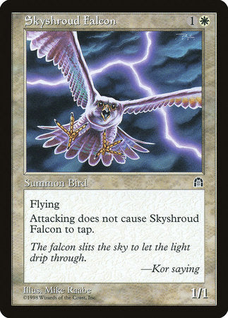 Skyshroud Falcon [Stronghold] | Rook's Games and More