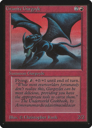 Granite Gargoyle [Limited Edition Beta] | Rook's Games and More
