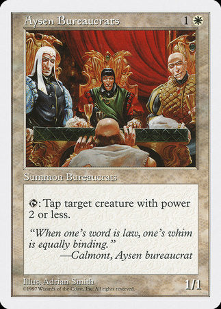 Aysen Bureaucrats [Fifth Edition] | Rook's Games and More