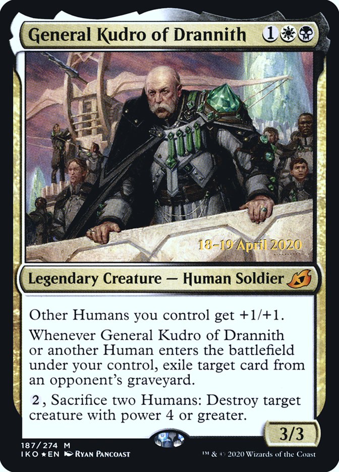 General Kudro of Drannith  [Ikoria: Lair of Behemoths Prerelease Promos] | Rook's Games and More