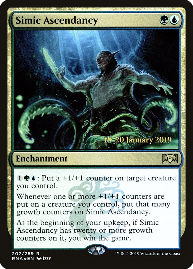 Simic Ascendancy [Ravnica Allegiance Prerelease Promos] | Rook's Games and More