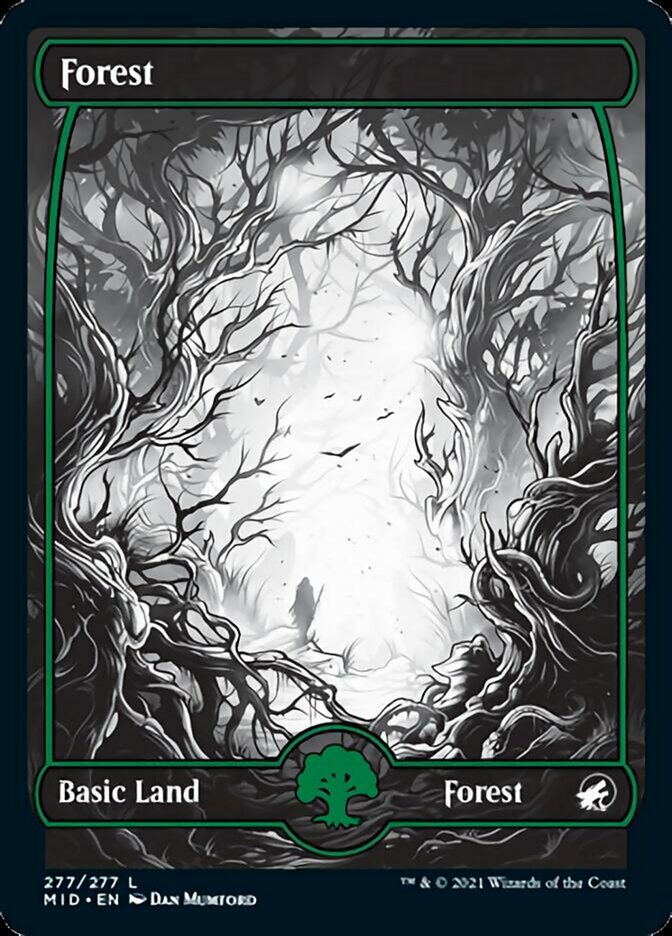 Forest (277) [Innistrad: Midnight Hunt] | Rook's Games and More