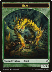 Beast // Ogre Double-sided Token [Commander 2016 Tokens]