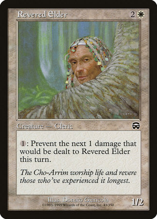 Revered Elder [Mercadian Masques] | Rook's Games and More