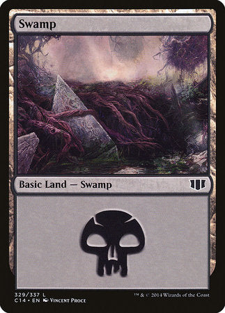 Swamp (329) [Commander 2014] | Rook's Games and More