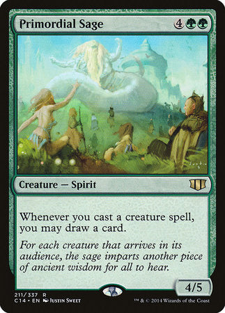 Primordial Sage [Commander 2014] | Rook's Games and More