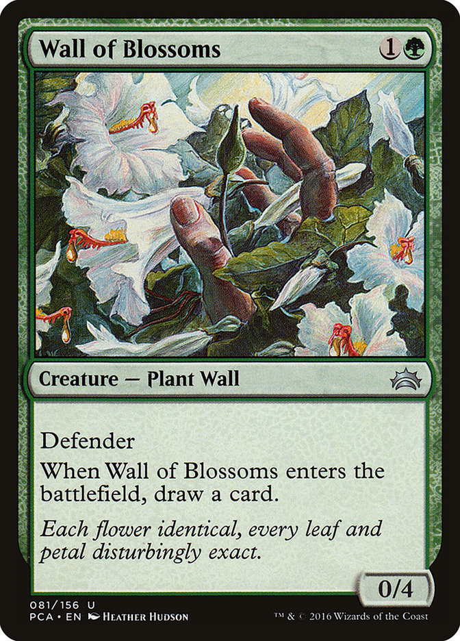Wall of Blossoms [Planechase Anthology] | Rook's Games and More
