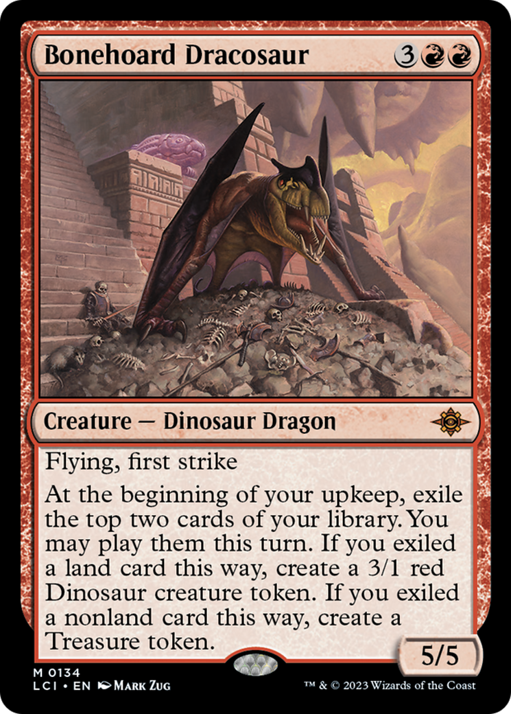 Bonehoard Dracosaur [The Lost Caverns of Ixalan] | Rook's Games and More