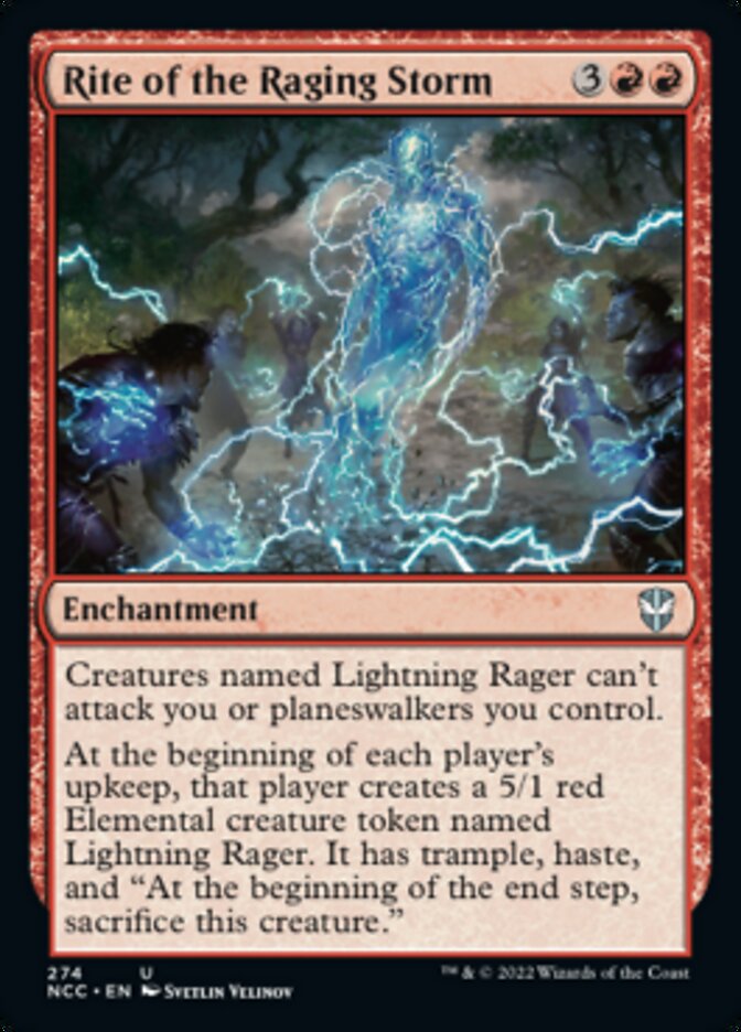 Rite of the Raging Storm [Streets of New Capenna Commander] | Rook's Games and More