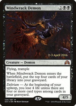 Mindwrack Demon [Shadows over Innistrad Promos] | Rook's Games and More