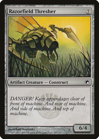 Razorfield Thresher [Scars of Mirrodin] | Rook's Games and More