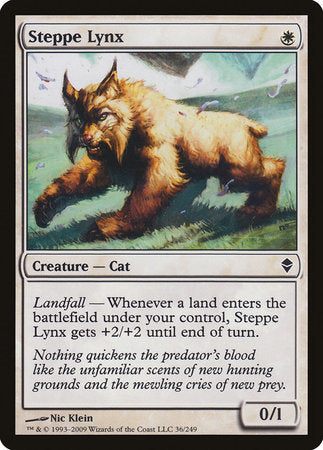 Steppe Lynx [Zendikar] | Rook's Games and More