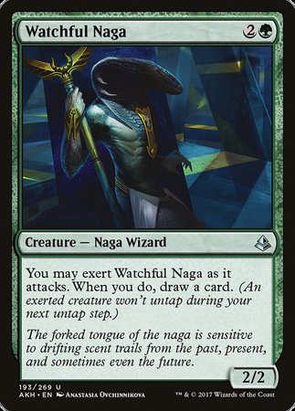 Watchful Naga [Amonkhet] | Rook's Games and More