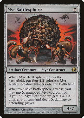 Myr Battlesphere [Scars of Mirrodin] | Rook's Games and More