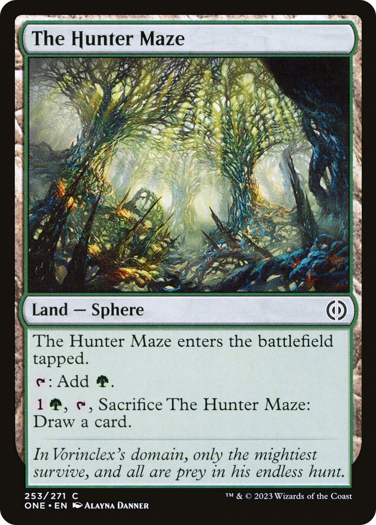 The Hunter Maze [Phyrexia: All Will Be One] | Rook's Games and More