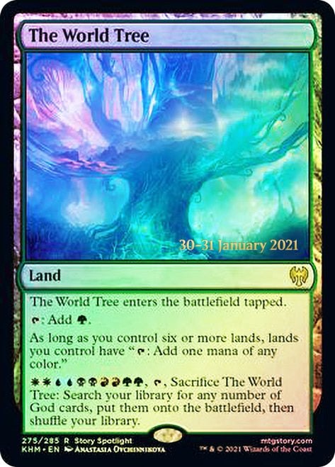 The World Tree  [Kaldheim Prerelease Promos] | Rook's Games and More