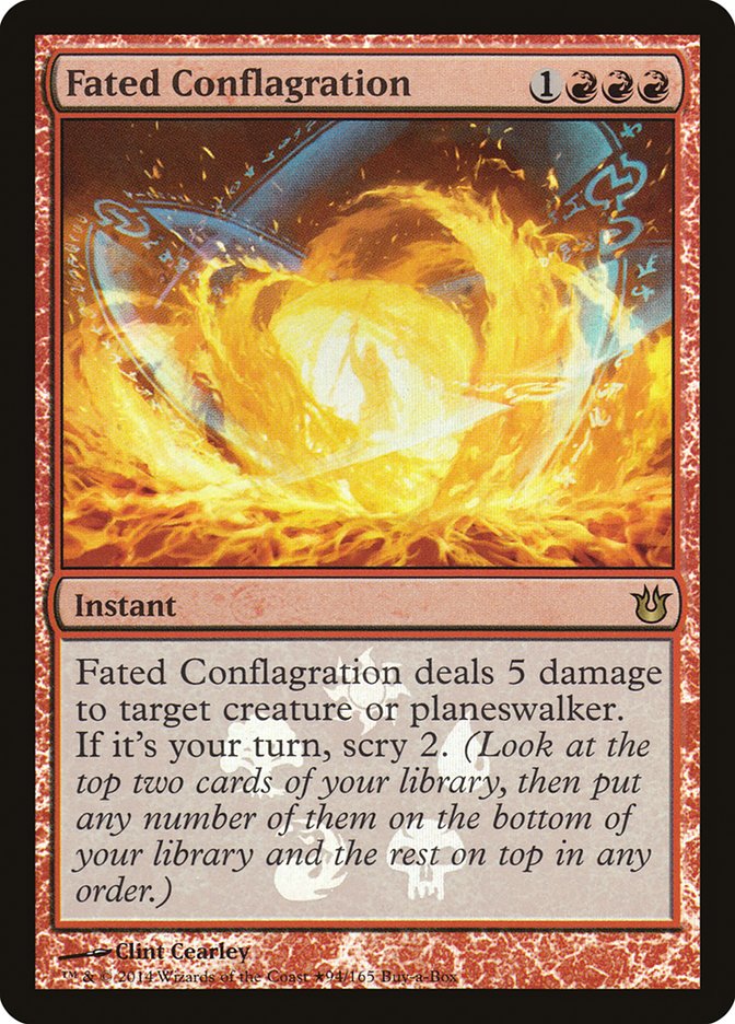 Fated Conflagration (Buy-A-Box) [Born of the Gods Promos] | Rook's Games and More