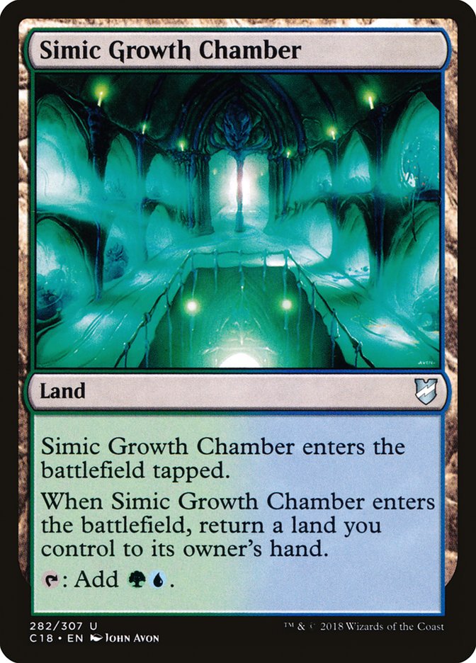 Simic Growth Chamber [Commander 2018] | Rook's Games and More