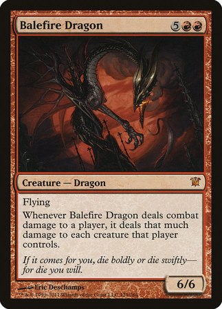 Balefire Dragon [Innistrad] | Rook's Games and More