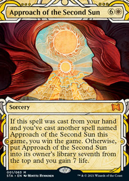 Approach of the Second Sun (Etched Foil) [Strixhaven Mystical Archive] | Rook's Games and More