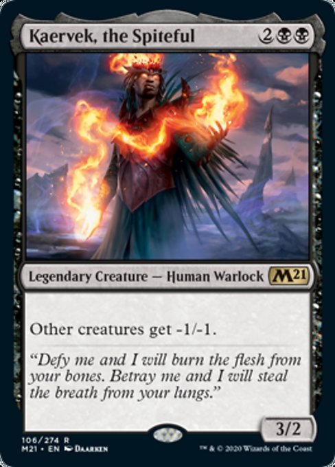 Kaervek, the Spiteful [Core Set 2021] | Rook's Games and More