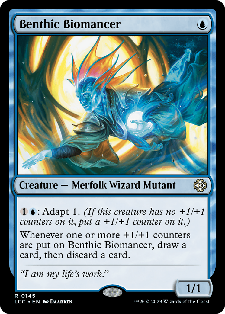 Benthic Biomancer [The Lost Caverns of Ixalan Commander] | Rook's Games and More