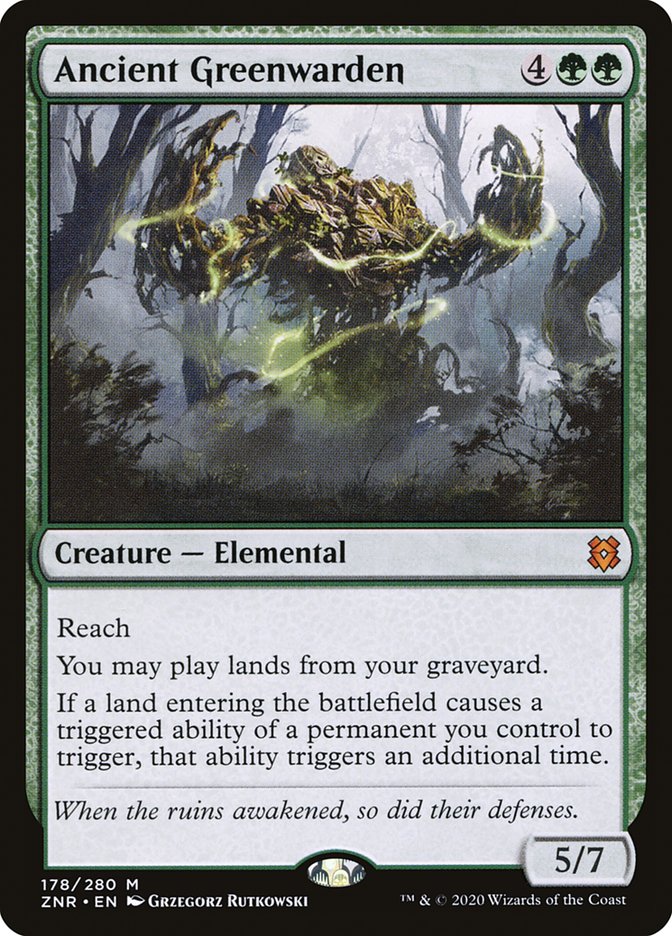 Ancient Greenwarden [Zendikar Rising] | Rook's Games and More