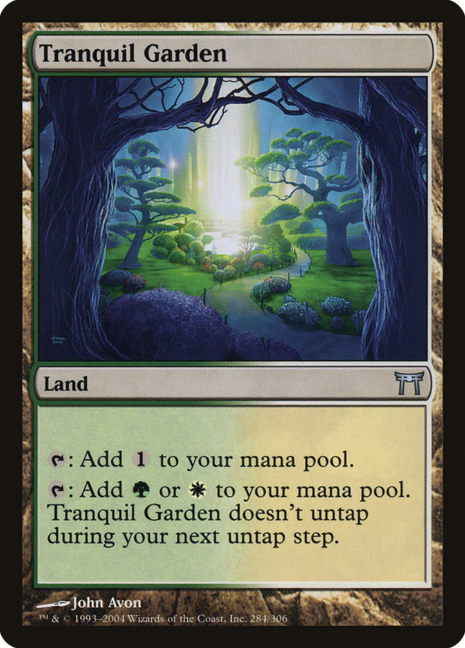 Tranquil Garden [Champions of Kamigawa] | Rook's Games and More