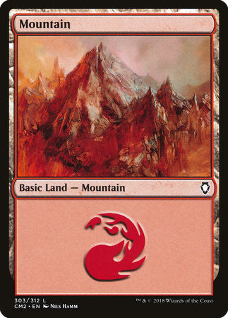 Mountain (303) [Commander Anthology Volume II] | Rook's Games and More