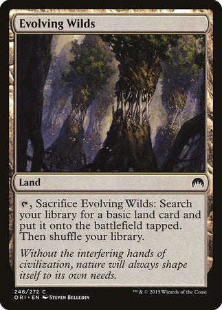 Evolving Wilds [Magic Origins] | Rook's Games and More