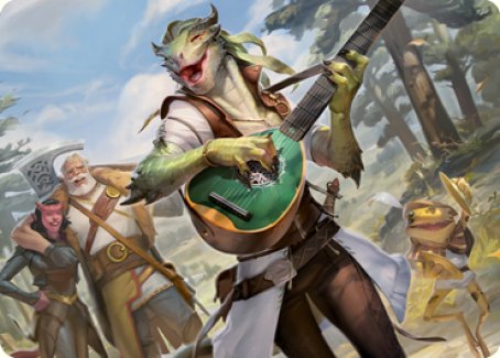 Wandering Troubadour Art Card [Dungeons & Dragons: Adventures in the Forgotten Realms Art Series] | Rook's Games and More