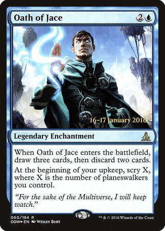 Oath of Jace [Oath of the Gatewatch Promos] | Rook's Games and More